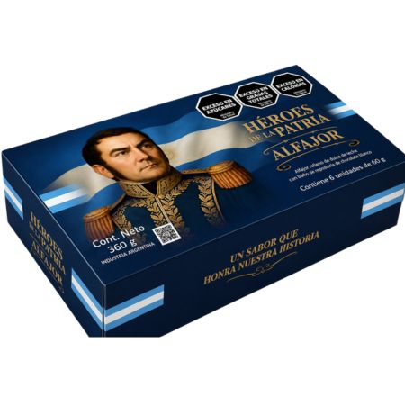 Alfajores San Martín x6