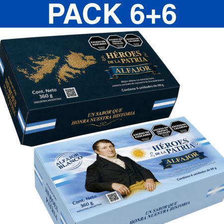 PACK 6+6: Malvinas + Belgrano